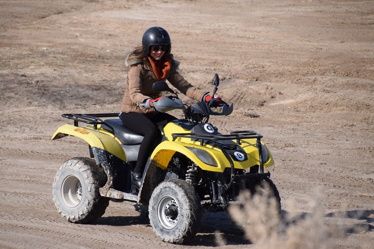 Solo ATV Rider